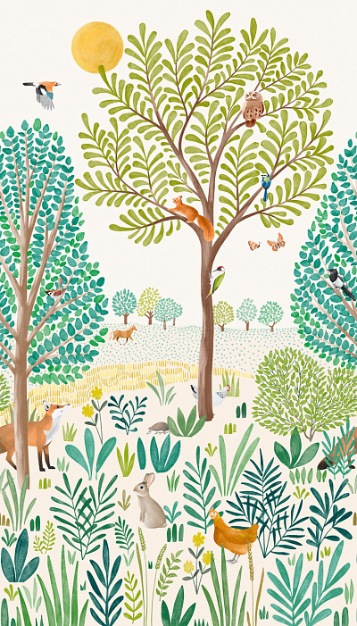 Фотообои LD 6001, Little Dreamers, Grandeco